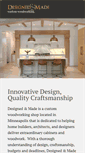 Mobile Screenshot of designedandmade.com
